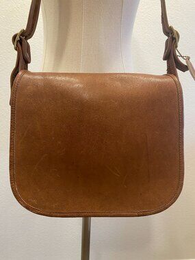 Vintage COACH #9170 NYC Classic Leather Shoulder Bag